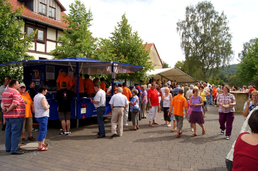 eine weitere Momentaufnahme vom Dorfplatz