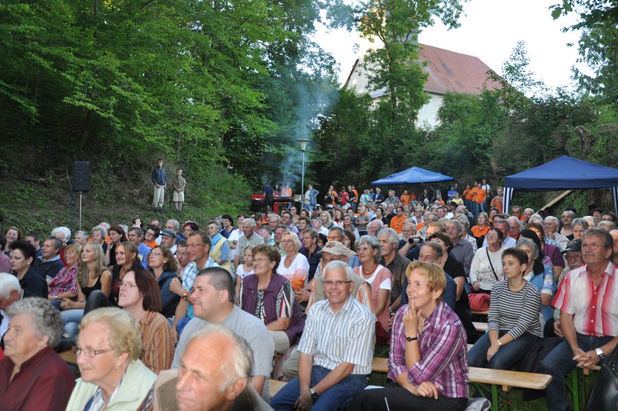 in weiterer Blick ins Publikum zu Beginn des 3. Aktes