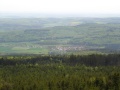 Densberg vom Kellerwaldturm aus gesehen