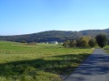 Weg vom Fu des kellerwalds nach Densberg