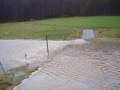 berfluteter Feldweg an der Gilsa (18.1.2007)