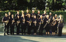 Der Posaunenchor Densberg beim 75-jhrigen Jubilum 2003